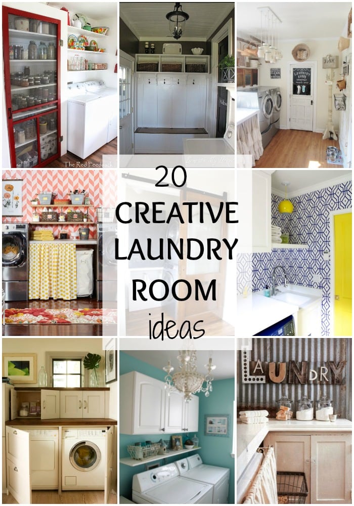 20 Creative Laundry Room Ideas PI