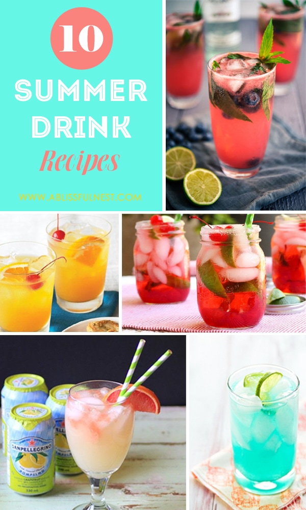10 Favorite Summer Drinks by A Blissful Nest 3
