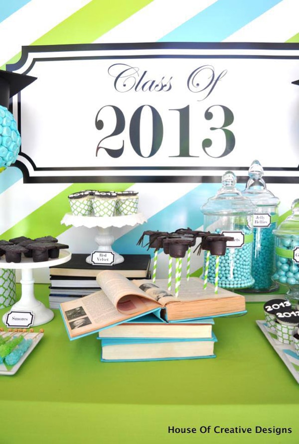 Graduation Party Ideas Featured on A Blissful Nest