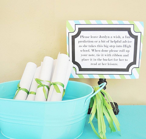 Graduation Party Ideas Featured on A Blissful Nest