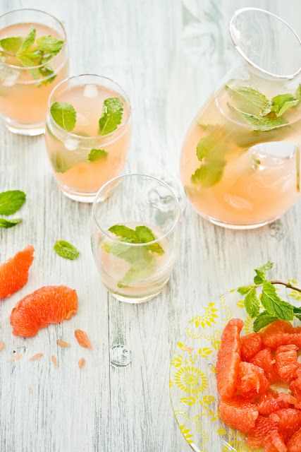 Grapefruit and Mint Cooler