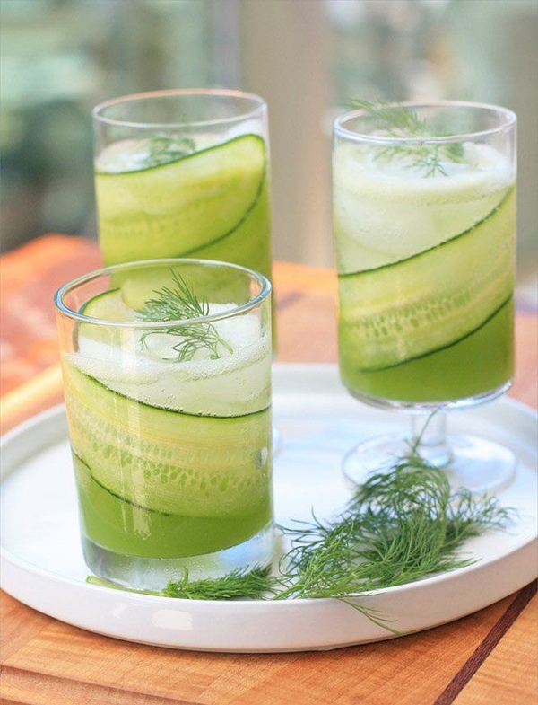 Cucumber and Citrus Mocktail