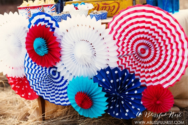 4th of July Party Ideas by A Blissful Nest