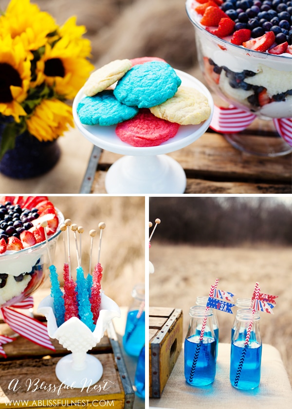 4th of July Party Ideas by A Blissful Nest 