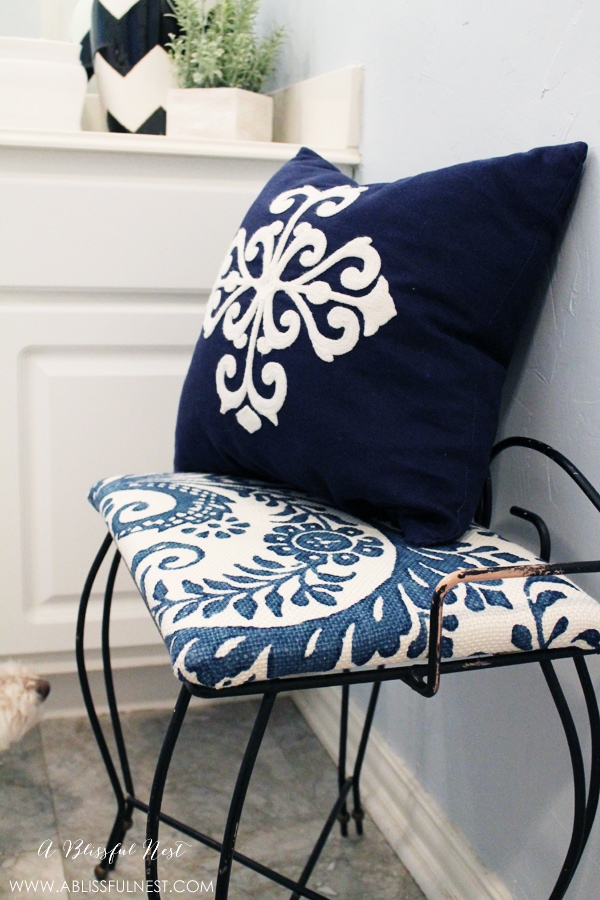 DIY Recovered Bench by A Blissful Nest 