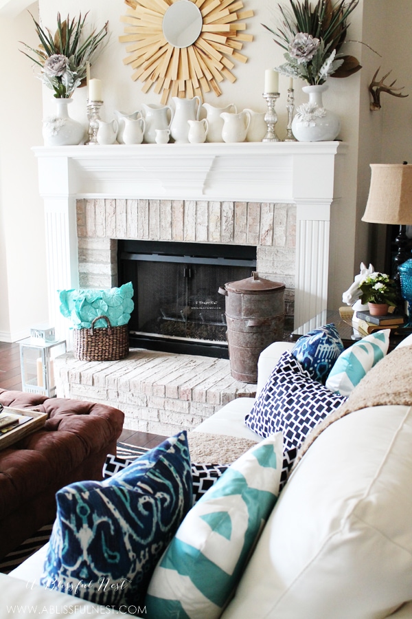 Living Room Styling by A Blissful Nest 