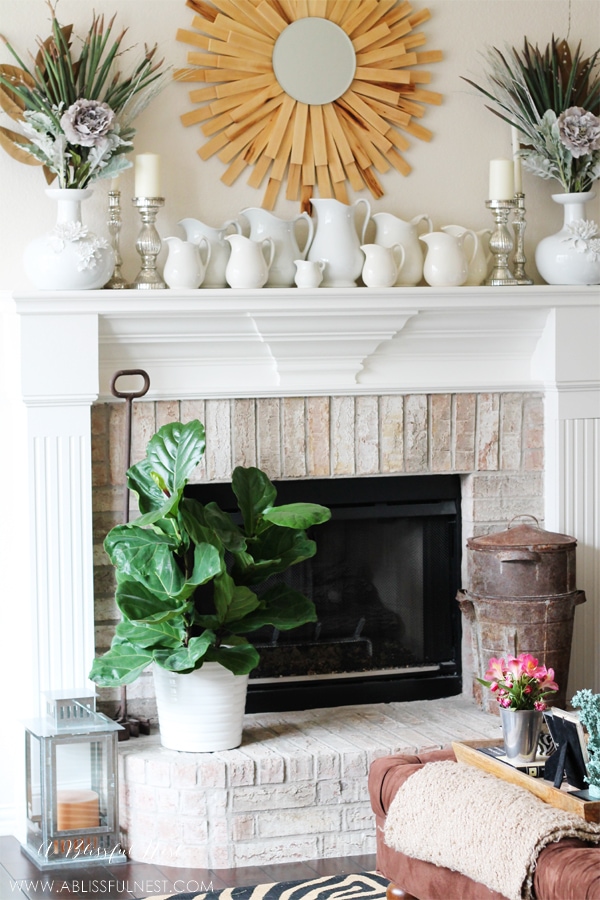 Decorating with House Plants by A Blissful Nest 