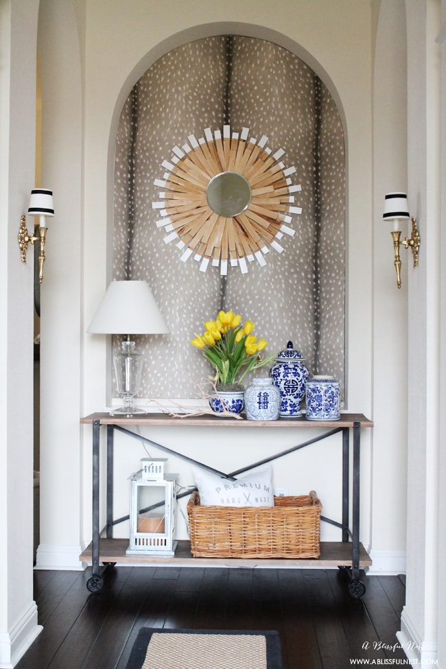 Entryway Ideas by A Blissful Nest