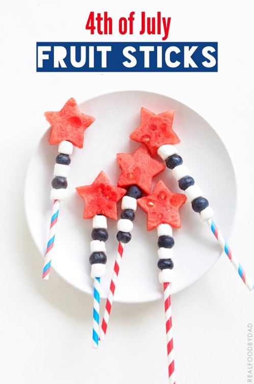 4th of July Fruit Sticks