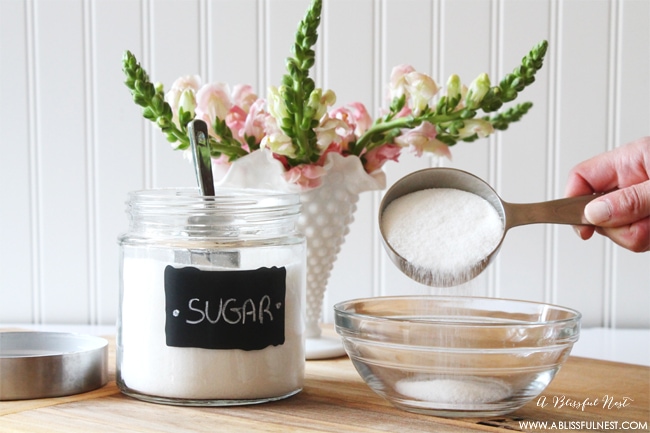 The Best Mojito Sugar Scrub by A Blissful Nest 