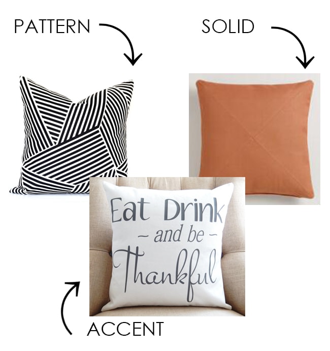 Fall Pillow Selections & Mix and Match Ideas by A Blissful Nest 