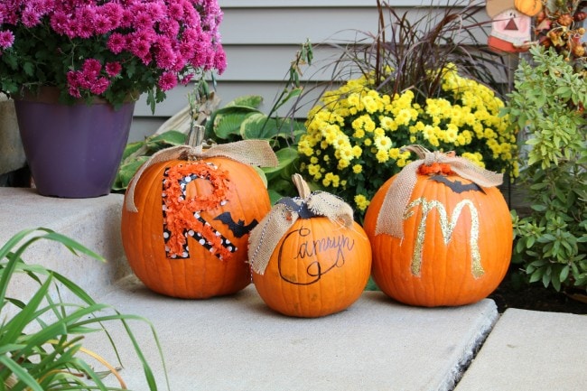 No Carve Pumpkins – 3 Simple Crafts For Kids