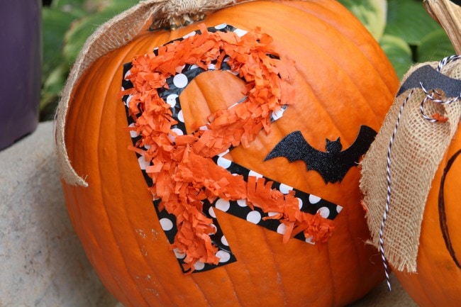 No Carve Pumpkin Ideas by Ellery Designs