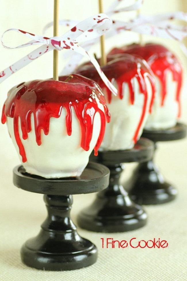 Bloody Candy Apples