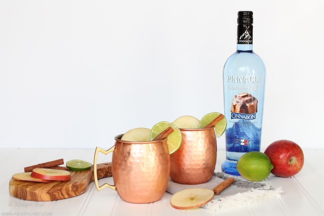 Cinnamon Apple Cider Moscow Mule by A Blissful Nest