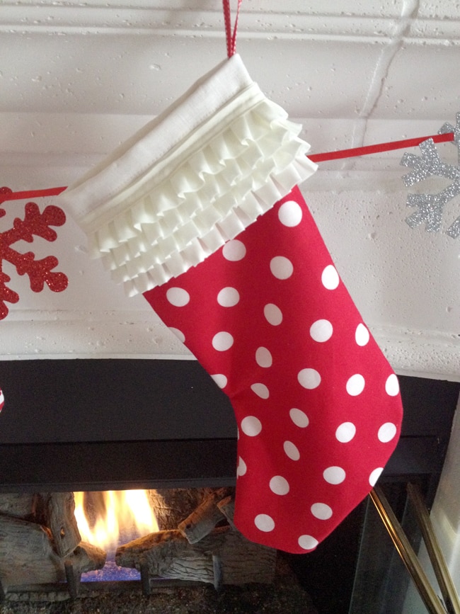 Create your own DIY Christmas Stockings with this tutorial!