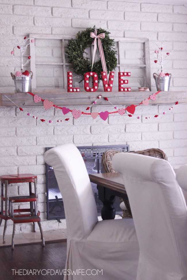 Valentine’s Day Home Decor Ideas