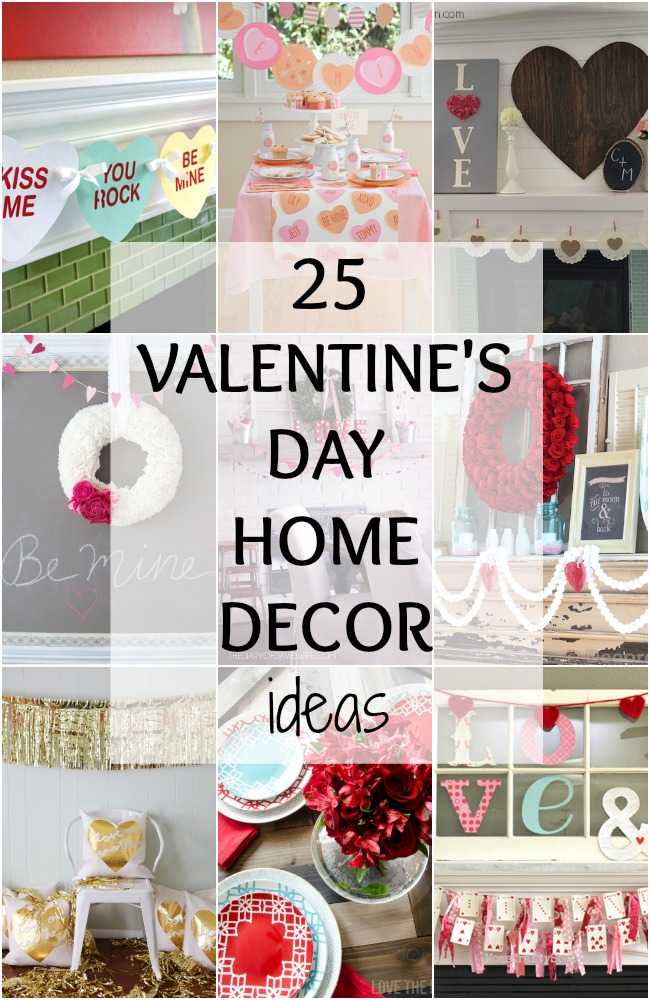 Valentine's Day Home Decor Ideas - 25 BEST Ideas