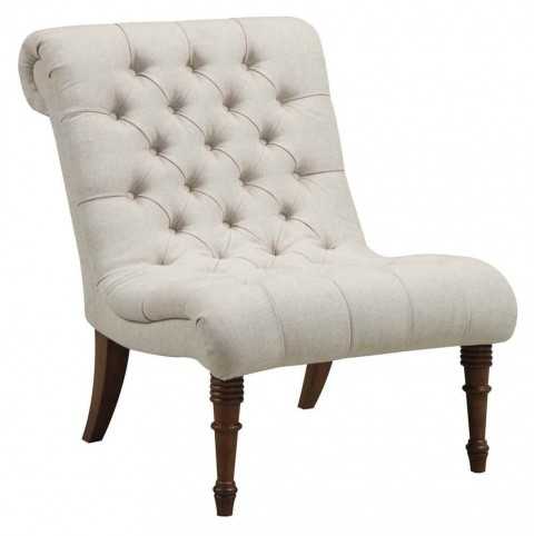 Adore the tufting on this accent chair! 25 of the best affordable accent chairs on ablissfulnest.com