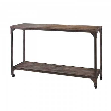 Love industrial Style, then this is the perfect and most affordable entry table! 10 most affordable entry tables on A Blissful Nest.