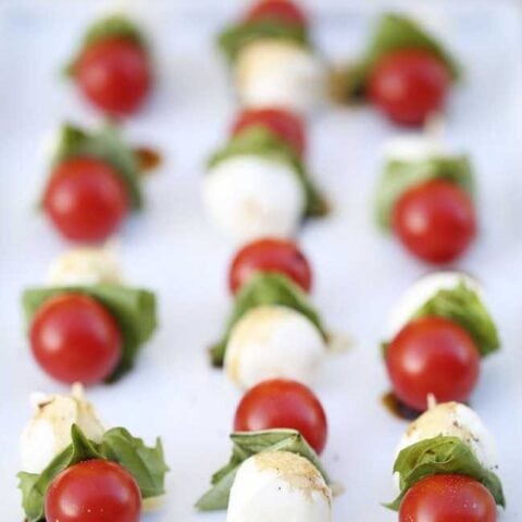 Image for EASY Caprese Kabobs