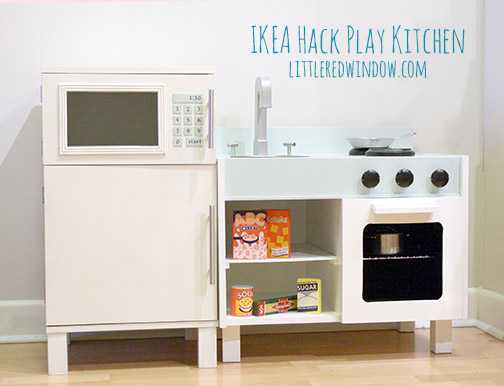 IKEA Hack Play Kitchen