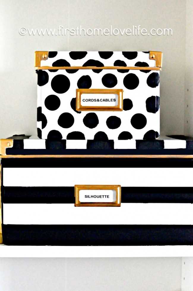 IKEA Hack Kate Spade Inspired Boxes