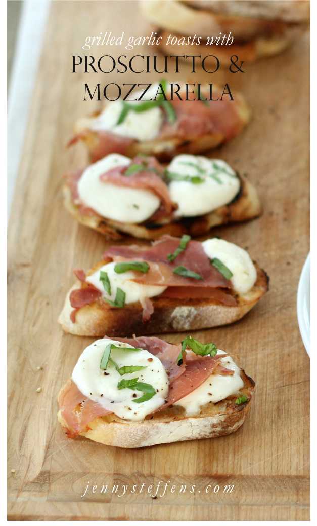 Grilled Prosciutto with Fresh Mozzarella, 25 Best Appetizers to Serve 