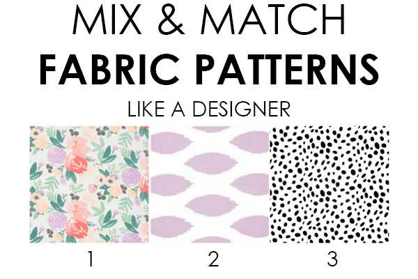 How To Mix Fabric Patterns