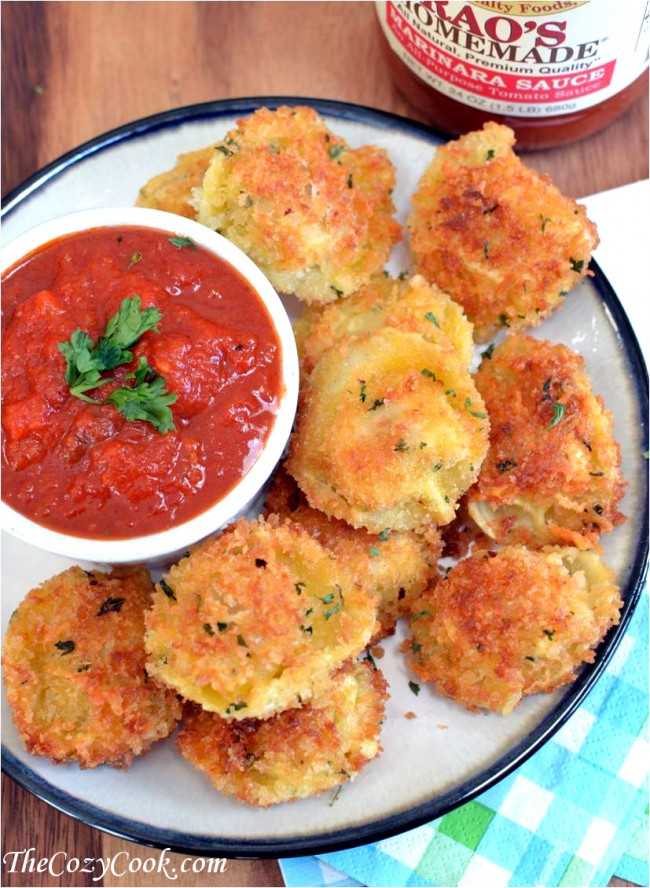 Parmesan Crusted Tortellini Bites, 25 Best Appetizers to Serve 