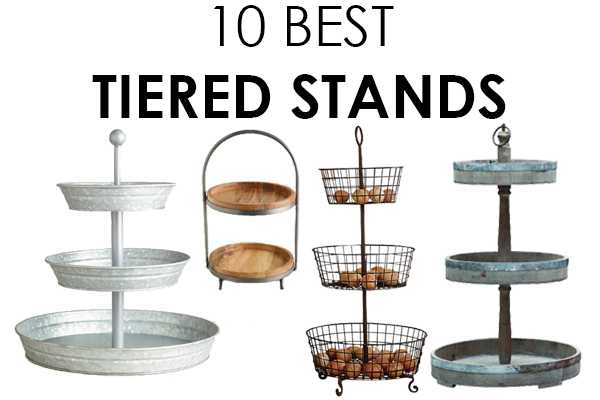 We LOVE tiered stands in the bathroom, kitchen and just about anywhere to store and decorate small items. We've rounded up THE BEST tiered stands out there! By A Blissful Nest https://ablissfulnest.com/