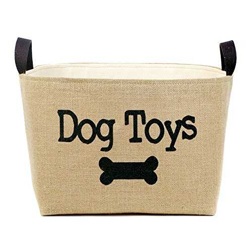 Dog Toys Burlap Storage Basket - Wayfair, Top 30 Organization Products 