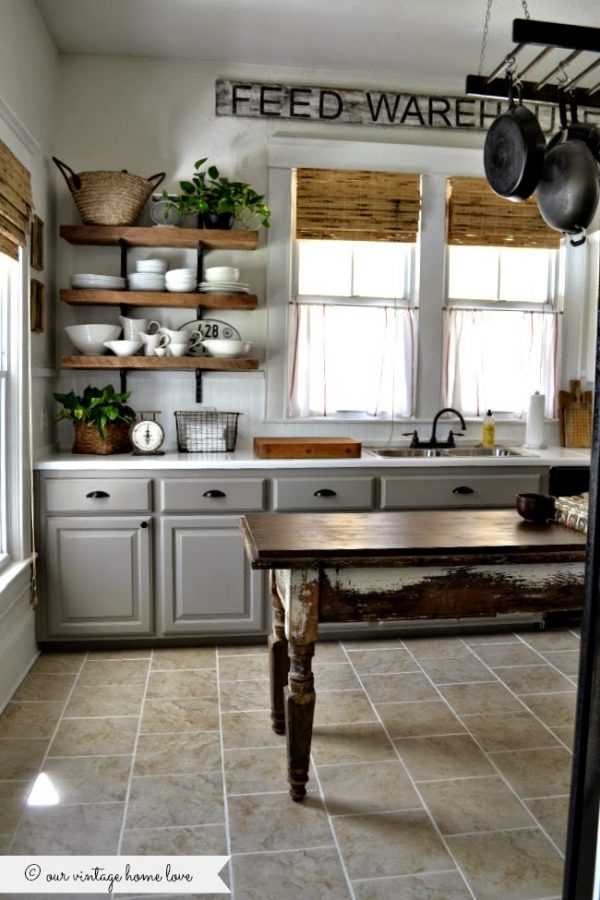 Farmhouse Kitchen Ideas For Fixer Upper Style Industrial Flare