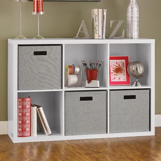 Love this modular storage cubes for toy storage. #ABlissfulNest #organization