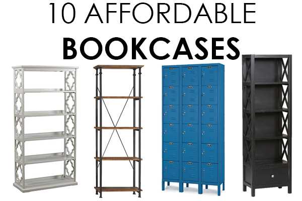 Look no further! These are THE BEST affordable bookcases with that great designer look you’ve been looking for! The bookcases are perfect for a small home office or for extra stylish storage in your living room. Check it out on A Blissful Nest! https://ablissfulnest.com/ #designtips #libraryideas #homeoffice #officeideas #homedecor #homedecorating #interiordesigntips #bookcases