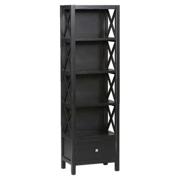 Look no further! These are THE BEST affordable bookcases with that great designer look you’ve been looking for! The bookcases are perfect for a small home office or for extra stylish storage in your living room. Check it out on A Blissful Nest! https://ablissfulnest.com/ #designtips #libraryideas #homeoffice #officeideas #homedecor #homedecorating #interiordesigntips #bookcases