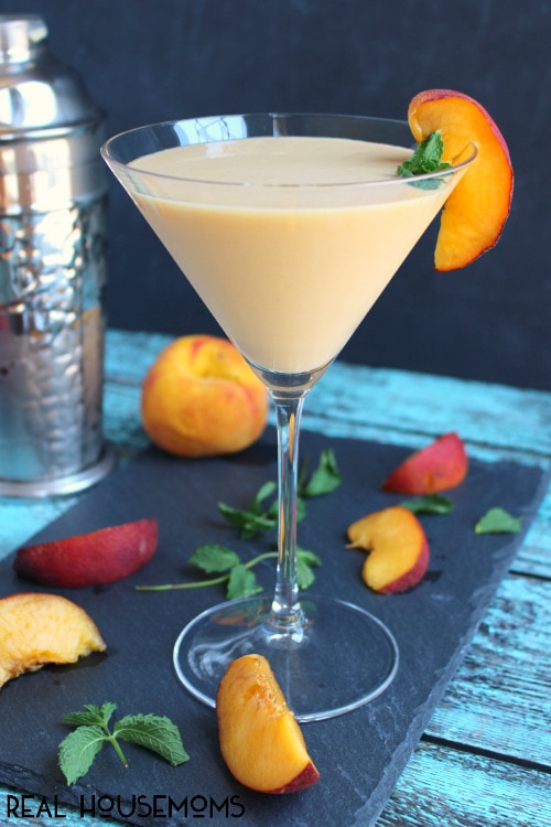 Peaches and Cream Martini, 20 Best Summer Cocktails 