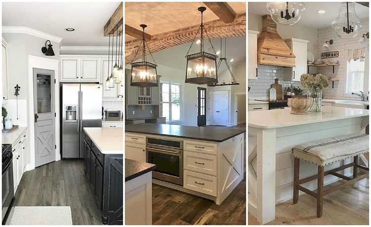 Farmhouse Kitchen Ideas For Fixer Upper Style Industrial Flare