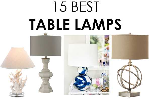 15 Best Table Lamps