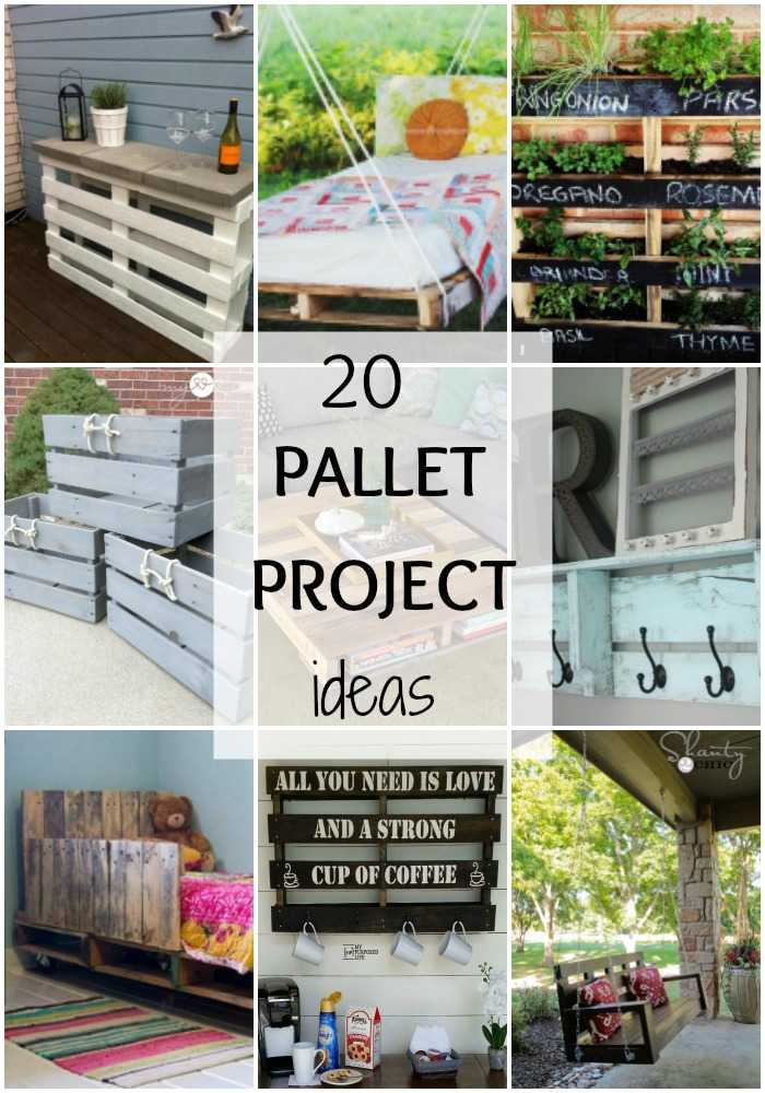 20 Pallet Project IDeas