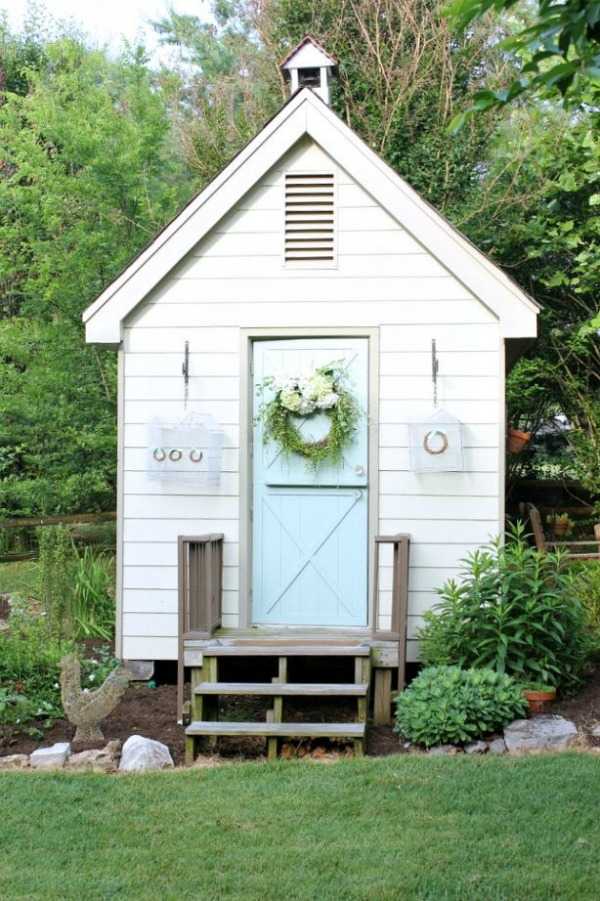 Old Playhouse into She Shed Daisy Mae Belle via Hometalk, The Best She Sheds