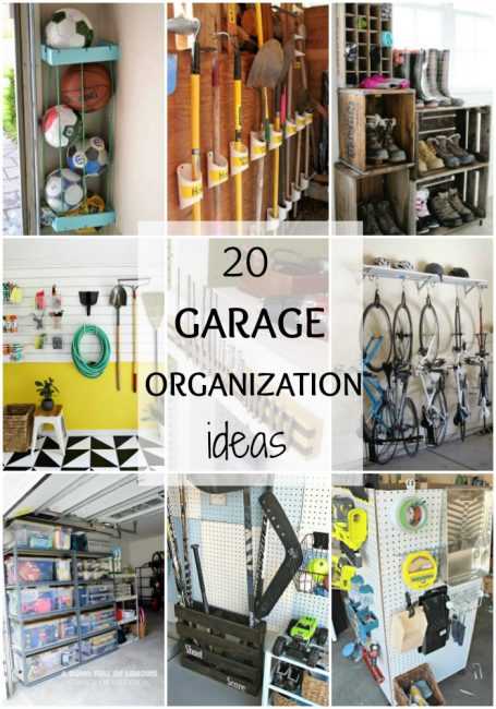 20 Tips To Organize the Garage Effectively - A Blissful Nest