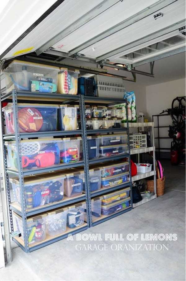 20 Tips to Organize the Garage 