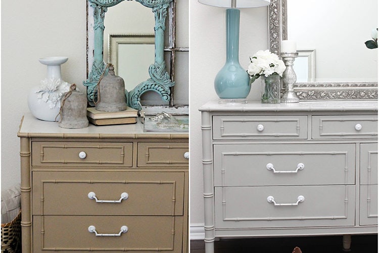 Simple Chalk Furniture Paint Dresser Tutorial With Just A Few Steps