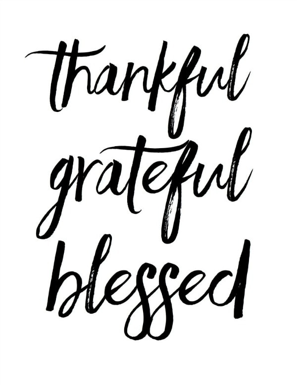 Thankful Grateful Blessed Raquel Dorsey, 30 Free Fall Printables 