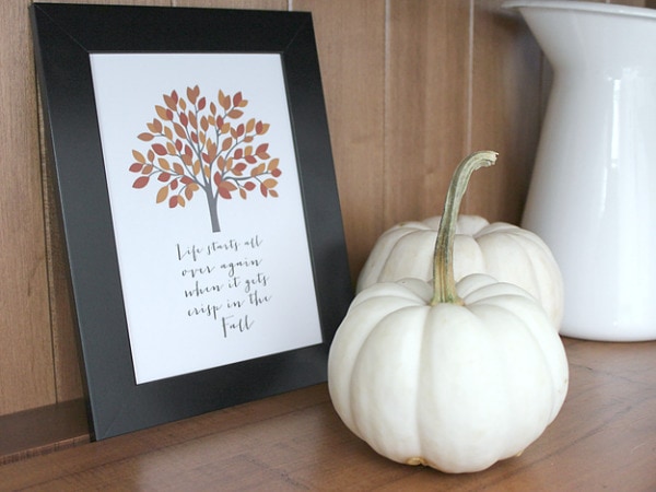White House Crafts Fall Printable, 30 Free Fall Printables 