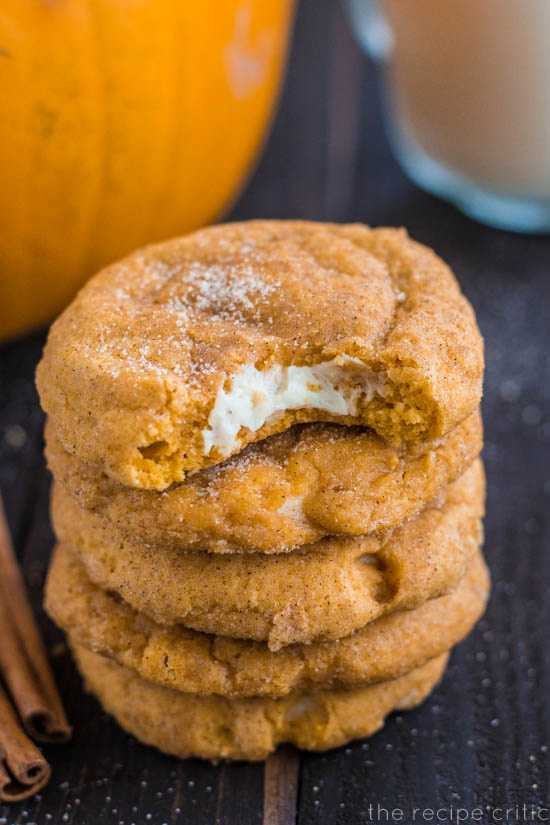 Pumpkin Cheesecake Snickerdoodles |25 Pumpkin Recipes that you need to try this fall! From french toast to cupcakes, there is a pumpkin recipe for everyone! https://ablissfulnest.com/ #pumpkin #recipes #fall