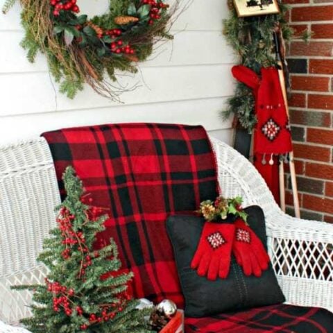 Image for Plaid Holiday Porch