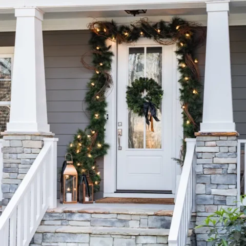 Image for Copper + Tartan Christmas Porch