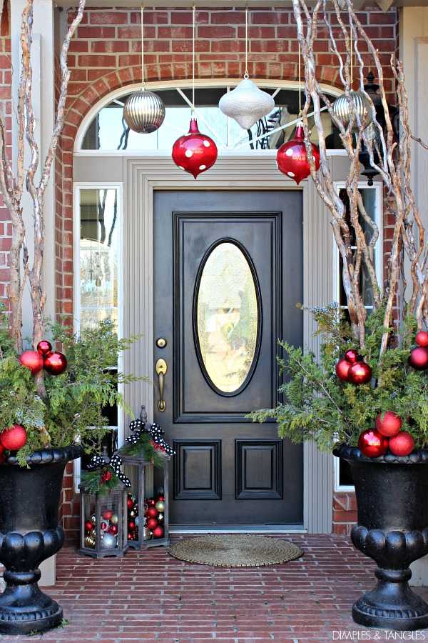 Christmas Front Porch Ideas 